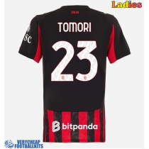 AC Milan Fikayo Tomori #23 Replica Home Shirt Ladies 2025-26 Short Sleeve